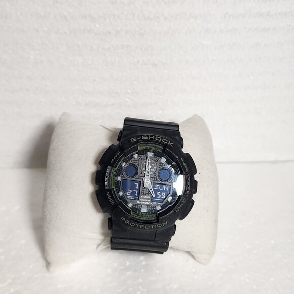 Casio G Shock Black and green NWOT condition Military series - Picture 1 of 12